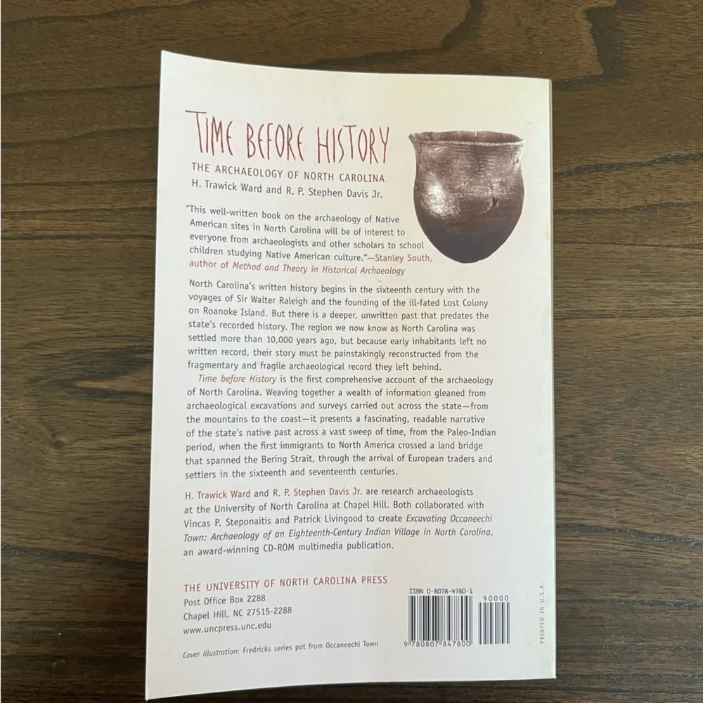 Time Before History Book - EUC